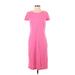 Talbots Casual Dress - Midi: Pink Dresses - Women's Size X-Small