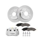 2006-2009 Mitsubishi Raider Front Brake Pad Rotor and Caliper Set - Detroit Axle