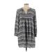 Thakoon Collective Casual Dress: Black Aztec or Tribal Print Dresses - Women's Size 6