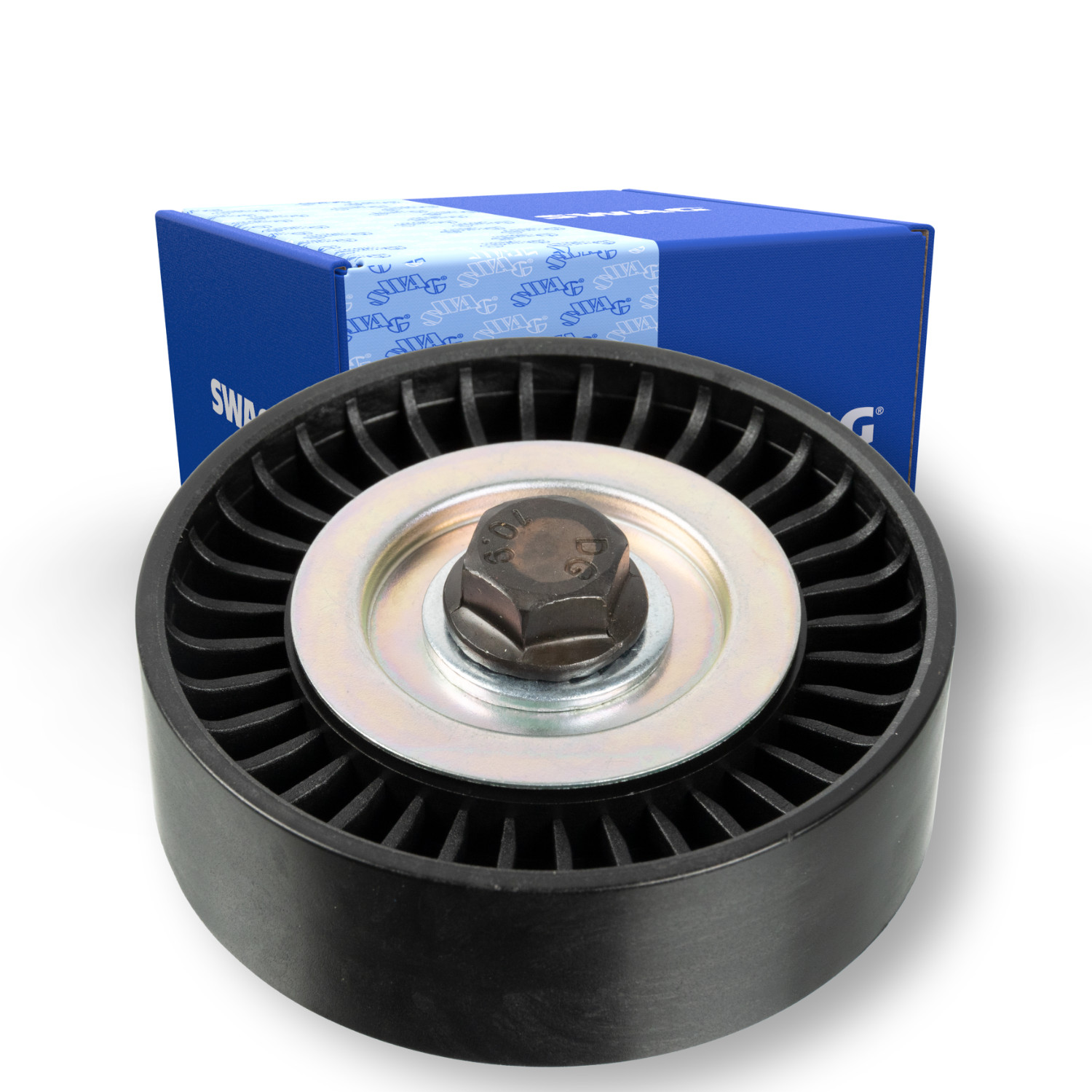 SWAG Spannrolle, Keilrippenriemen 33 10 0931 70mm für PEUGEOT FIAT CITROËN IVECO 504084453 6453.SG Image