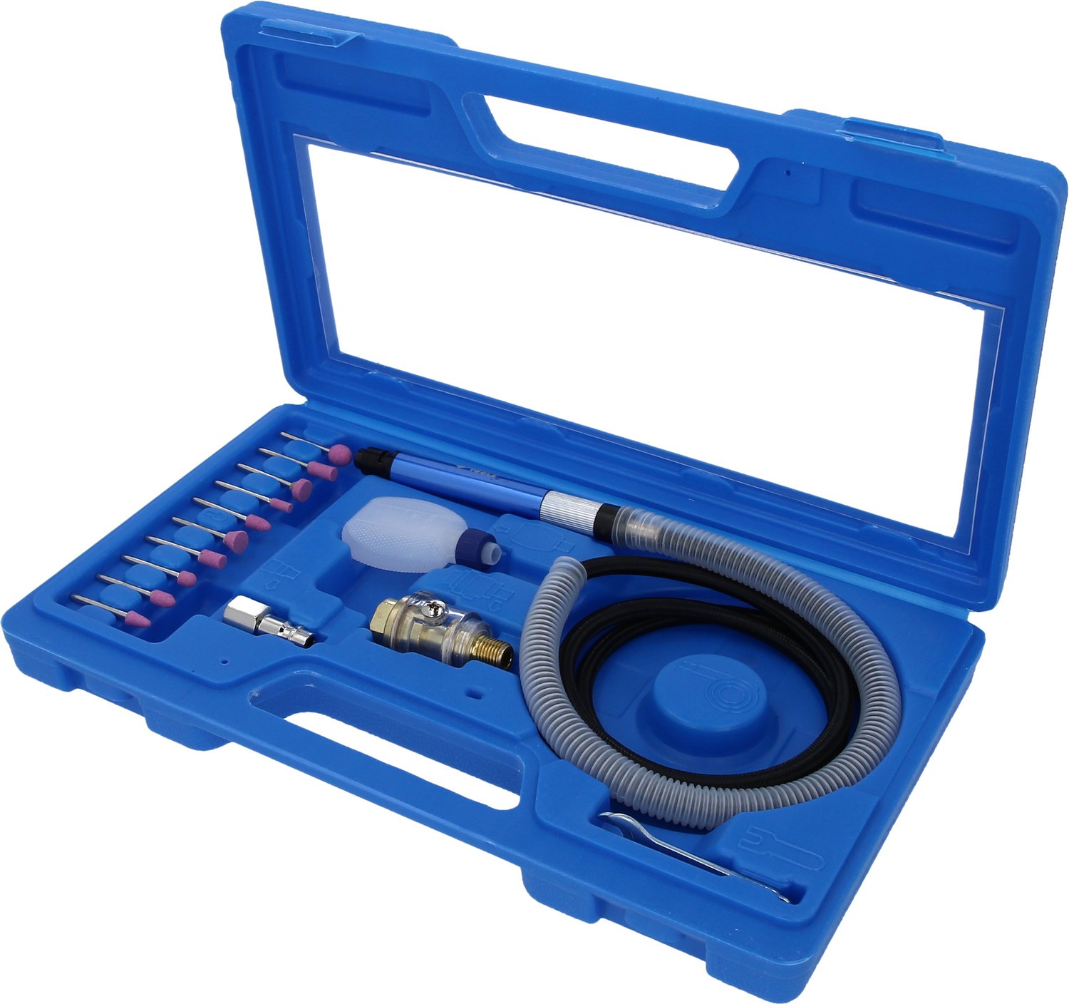 Brilliant Tools Druckluft-Stiftschleifer-Satz, 16-tlg Stabschleifer (Druckluft) BT160710 Image