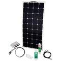 PHAESUN Solaranlage "Energy Generation Kit, Flex Rise 130 W" Solarmodule blau (dunkelblau) Solartechnik