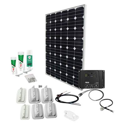 PHAESUN Solaranlage "SPR Caravan Kit, Solar Peak SOL101 170 W" Solarmodule silberfarben (silber, weiß) Solartechnik