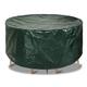 RICHIE Garden Furniture Covers Waterproof Garden Table Cover 300x90cm Outdoor Table Covers for Garden Furniture Garden Covers Round Breathable Polyethylene for Table and Chair (Green DHCFC300-0GR)
