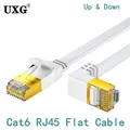 8m 5m White Up Down Bending Ethernet Cable Cat6 Lan Cable UTP CAT6 RJ 45 Network Cable Patch Cord