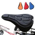 Mountain Bike 3D Saddle Cover Thick Breathable Super Soft Bicycle Seat Cushion Silicone Sponge Gel