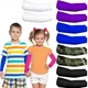 1 Pair Uv Protective Sleeve Arm Sleeve Cooling Children's Cuff Sports 5-12 Years Girls Boys Elastic