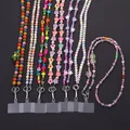 New universal acrylic mobile phone lanyard neck strap mobile phone lanyard anti loss lanyard grip