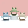 Food Grade Baby Silicone Gloves Teether Soys Pacifiers Kids Teething Toys Newborn Dental Care Gums