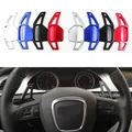 For Audi A4 B8 A3 8P S3 A5 A6 S6 C6 Q5 A8 R8 TT TTS 2006 2011 Car Steering Wheel Paddles Shifter