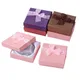 12pcs Jewelry Gift Boxes Bracelets Earring Ring Necklace Jewelry Set Box Square Round Packaging