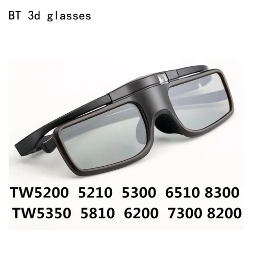 NEUE BT Bluetooth Gläser 3D Shutter Brille Brillen für Epson Home Cinema Projektor Samsung Sharp