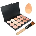 15 farben Gesicht Concealer Camouflage Creme Contour Palette Maquillaje Profesional Foundation