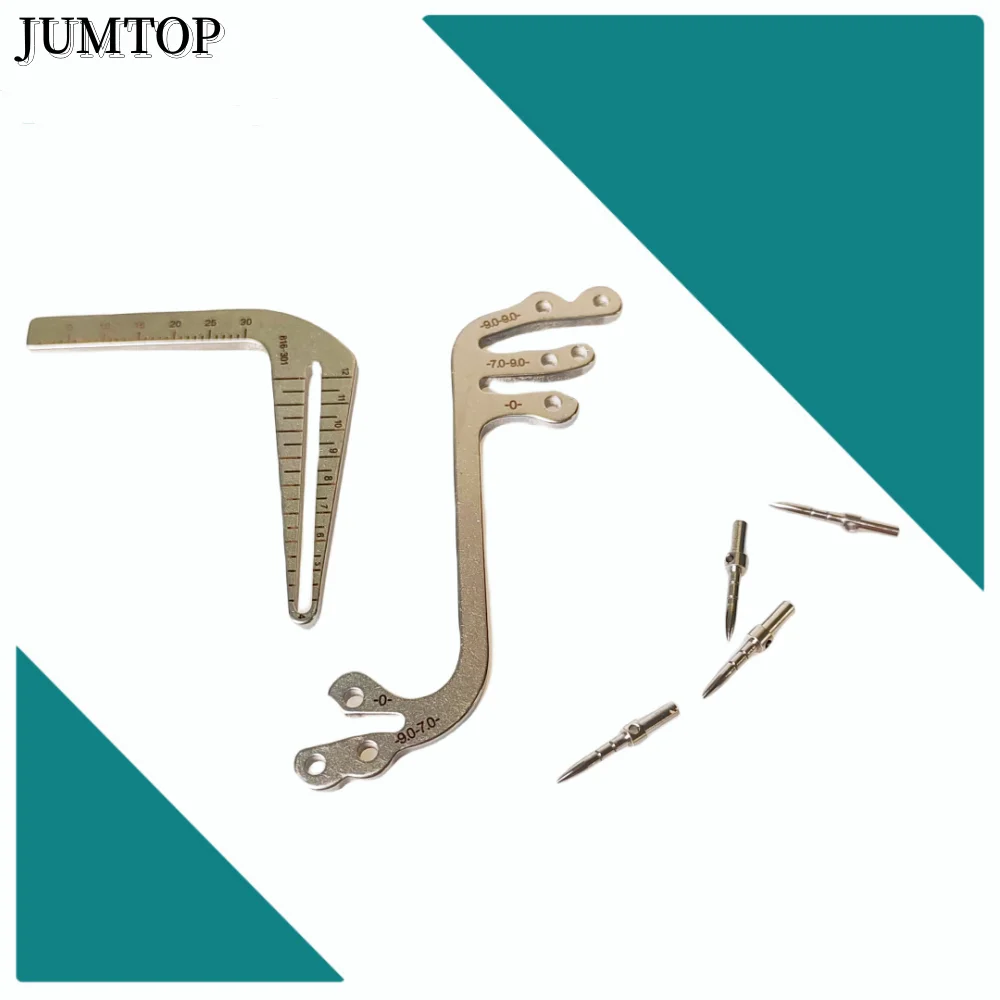 Instrument für zahnimplantatchirurgie, Instrument zur Positionierung der oralen Pflanzung, Lineal Image