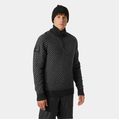 Helly Hansen Herren Arctic Ocean Icelander Wollpullver ½-reißverschluss S