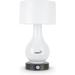 Ivation LED Battery Powered Lamp, Motion Sensing Table Lamp w/Dual Color Range