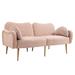Modern 65" Sleeper Sofa Bed Velvet Loveseat for Livingroom Couch