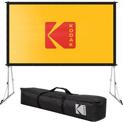 Kodak Dual Portable Projector Screen with Stand & Carrying Case