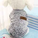 Mgoohoen Pet Clothes Puppy Cloth Funny Floral Cat Clothing Comfy Breathable Cotton Soft Dog Sweater Apparel Colorful Grey XXL for Cat Dog