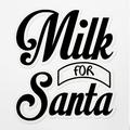 Vinyl Stickers Decals Of Milk Santa Christmas V10 - Waterproof - Apply On Any Smooth Surfaces Indoor Outdoor Bumper Tumbler Wall Laptop Phone Skateboard Cup Glasses Car Helmet MANDVER3f88050BL070223