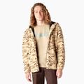 Dickies Men's Skateboarding Fleece Jacket - Desert Camo Size S (TJSK13)