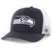 Men's '47 Navy Seattle Seahawks Adjustable Trucker Hat