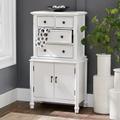 Lennox Tall Dresser - White - Grandin Road