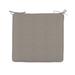 Replacement Chair Cushion Knife Edge- 21.5x18.5 - Select Colors - Canopy Stripe Taupe/Sand Sunbrella - Ballard Designs Canopy Stripe Taupe/Sand Sunbrella - Ballard Designs