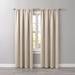 Wide Width BH Studio Room-Darkening Rod-Pocket Panel by BH Studio in Taupe (Size 54" W 108"L) Window Curtain