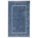 Luxe Rectangular Bath Rug by BrylaneHome in French Blue (Size CONTOUR) Bath Mat