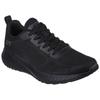 Sneaker SKECHERS "BOBS SQUAD CHAOS", Herren, Gr. 39, schwarz, Textil, casual, Schuhe, im monochromen Look, Freizeitschuh, Halbschuh, Schnürschuh