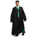 Disguise Harry Potter Slytherin Kleid Deluxe Erwachsene Kostüm Accessory, Black & Green, Medium (38-40)