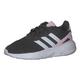 adidas Women's Nebzed Cloudfoam Lifestyle Running Shoes Sneaker, Grey six/Cloud White/Clear Pink, 4 UK