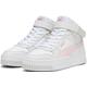 Sneaker PUMA "CARINA STREET MID" Gr. 39, pink (puma white, frosty pink, feather gray) Schuhe Schnürstiefeletten