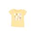 Baby Fresh Short Sleeve T-Shirt: Orange Marled Tops - Size 9-12 Month