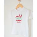 Embroidery Personalised Birthday T-Shirt - Girls Boys Gifts First Tops Luxury Strawberry Berry Top