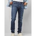 MEYER Jeans M5 Slim Fit Stretch Herren blau, 34-30