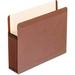 HYYYYH 45302 Premium Reinforced Expanding File Pockets Straight Cut 1 Pocket Letter Brown