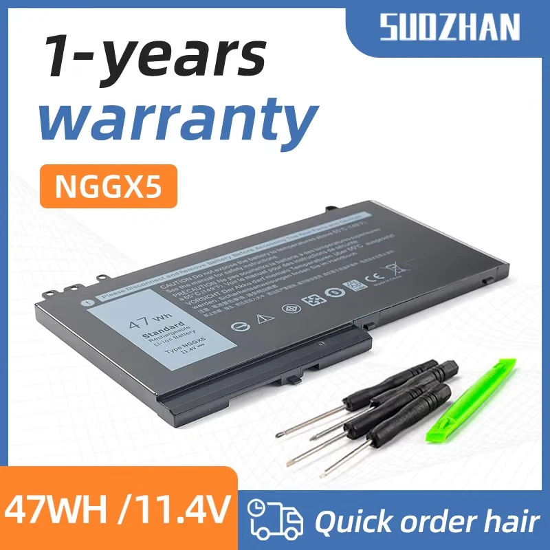 Suozhan nggx5 Laptop-Akku für Dell Latitude e5270 e5470 m3510 e5570 jy8d6 e5550 954df 0 jy8d6 Image