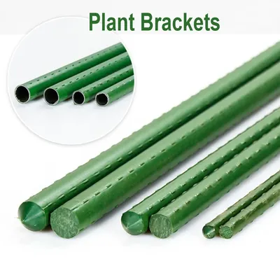 Plant Stakes Gardening Pillar Plastic Coated Steel Pipe Climbing Plant Brackets Flower Support，All for country house and garden