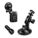 BOBLOV Car Suction Cup for KJ21 Body Camera Car Mount and a Car Charger for Dash Camera Accessories