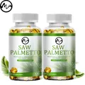 Minch Saw Palmetto Extract Capsules Prostate Health Supplement DHT Blocker Hair Growth for Mens Help