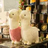 28CM Kawaii PlushAlpacasso Toys Fashion Animal Soft Stuffed Dolls Lovely Alpaca Pillows Birthday