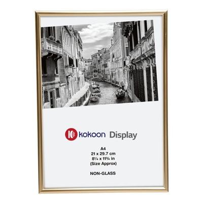 kokoon Display Bilderrahmen A4, PVC gold, 21x29.7x1.7 cm Image