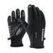 wofedyo Winter Gloves Gloes Thickened In Autumn And Winter Warm And Comfortable Touchable Screen Gloes for Outdoor Riding Waterproof And Non Slip Riding GlovesBlack L