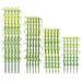 20Pcs Fake Bamboo Trees Mini Garden Landscape Bamboo Plastic Bamboo Trees for Landscape