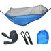 Strong Load-bearing Solid Straps Auto Opening Outdoor Hammock Outdoor Portable Swing Hammock with Anti-mosquito Net Camping Equipment