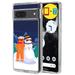 TalkingCase Slim Phone Case Compatible for Google Pixel 7 6.3 Cool Snowman Print w/ Glass Screen Protector Light Weight Flexible Soft USA