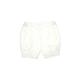 Nike Athletic Shorts: White Print Activewear - Women's Size Medium - Dark Wash