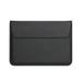 15 inch Laptop Stand Sleeve Case Faux Leather Envelope bag transverse laptop bag Laptop protective case